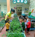 Cùng nhổ cỏ với cô nào!