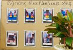 Trang trí góc kỹ năng thực hành cuộc sống