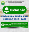 TRƯỜNG MẦM NON BÌNH MINH THÔNG BÁO TUYỂN SINH NĂM HỌC 2026 – 2027